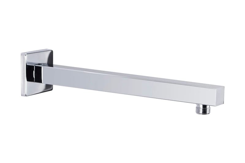 Dusjstøttearm firkantet rustfritt stål 201 sølv 30 cm - Hus & oppussing - Kjøkken & bad - Baderom - Dusjutstyr & tilbehør