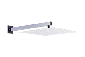 Dusjstøttearm firkantet rustfritt stål 201 sølv 30 cm - Hus & oppussing - Kjøkken & bad - Baderom - Dusjutstyr & tilbehør