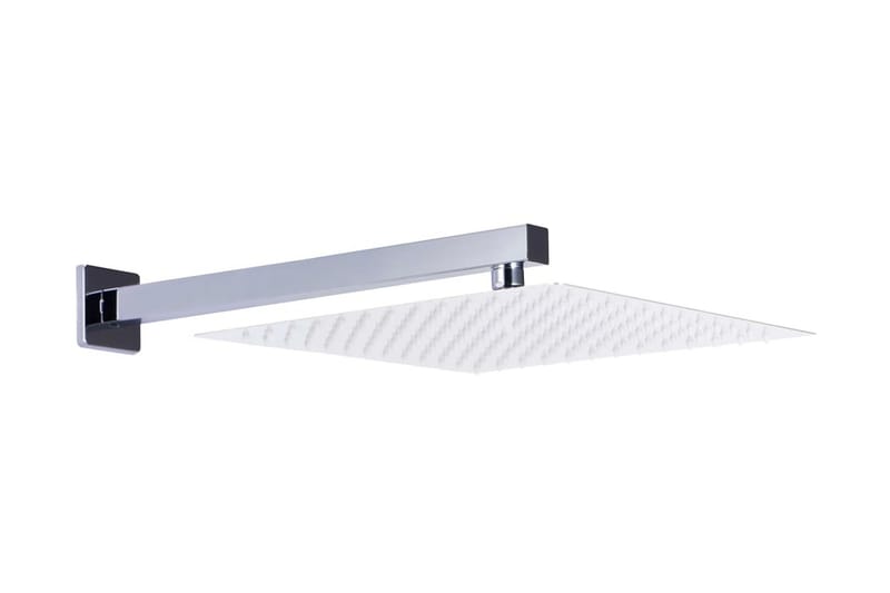 Dusjstøttearm firkantet rustfritt stål 201 sølv 30 cm - Hus & oppussing - Kjøkken & bad - Baderom - Dusjutstyr & tilbehør