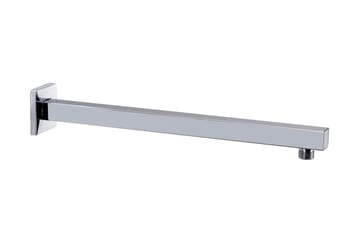 Dusjstøttearm firkantet rustfritt stål 201 sølv 40 cm - Hus & oppussing - Kjøkken & bad - Baderom - Dusjutstyr & tilbehør