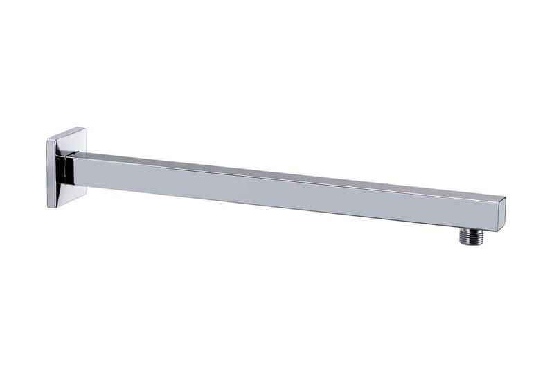 Dusjstøttearm firkantet rustfritt stål 201 sølv 40 cm - Hus & oppussing - Kjøkken & bad - Baderom - Dusjutstyr & tilbehør