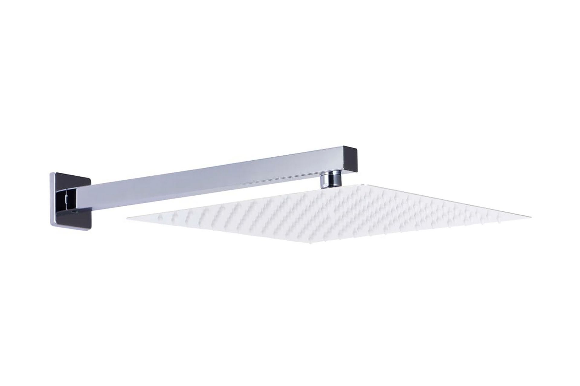 Dusjstøttearm firkantet rustfritt stål 201 sølv 40 cm - Hus & oppussing - Kjøkken & bad - Baderom - Dusjutstyr & tilbehør