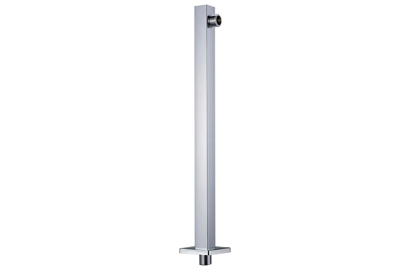 Dusjstøttearm firkantet rustfritt stål 201 sølv 40 cm - Hus & oppussing - Kjøkken & bad - Baderom - Dusjutstyr & tilbehør
