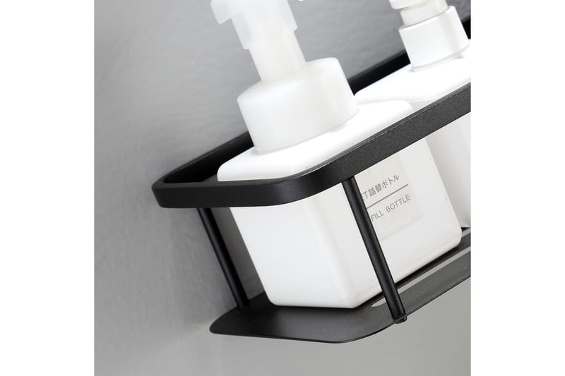 Såpeholder 13x30 cm Svart - Lyfco - Hus & oppussing - Kjøkken & bad - Baderom - Dusjutstyr & tilbehør