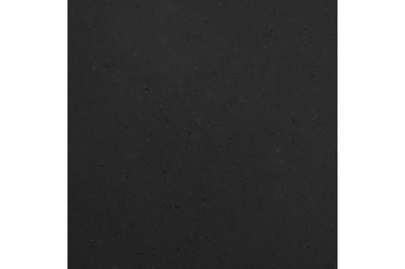 Veggnisje til dusj matt svart 41x36x10 cm - Svart - Dusjhylle & dusjkurv