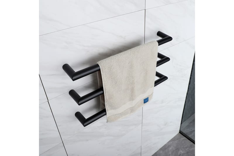 Elektrisk håndkletørker 63,2x3,2x10 cm | R01BB - Hus & oppussing - Kjøkken & bad - Baderom - Håndkletørker - Håndkletørker strøm