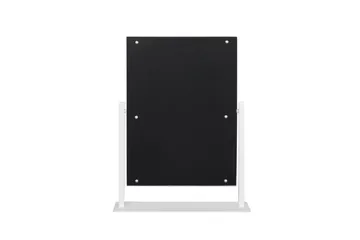 Glow Lite sminkespeil på fot 36,5 cm med LED-belysning/lamper Hollywood-speil - Hvit - Innredning - Speil - Speil med belysning