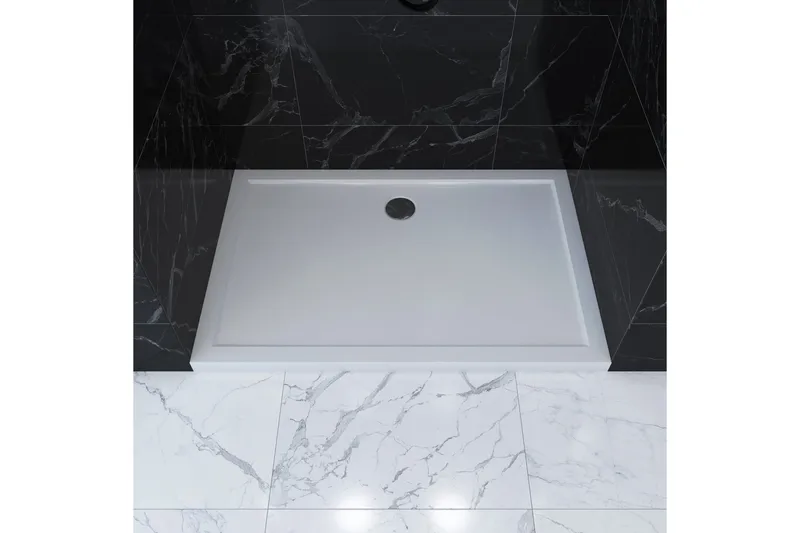 Gyttorp Dusjkar 90x120 cm - hvit - Hus & oppussing - Kjøkken & bad - Baderom - Dusjutstyr & tilbehør - Dusjkar