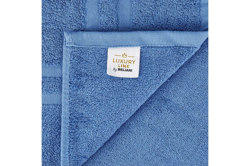Håndkle Areora sett med 11 Blå - Blå - Tekstiler - Tekstiler baderom - Håndklær