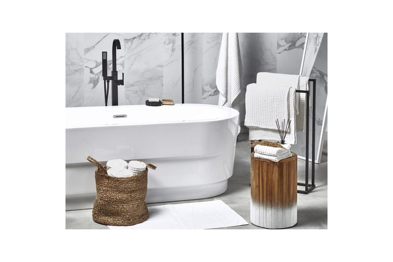 Håndkle Areora sett med 11 Hvit - Hvit - Tekstiler - Tekstiler baderom - Håndklær