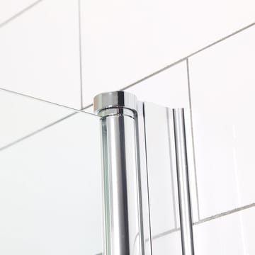 Mångsidig Dusjdør Rett Dør Klarglass 800 - Sølv - Hus & oppussing - Kjøkken & bad - Baderom - Dusjer