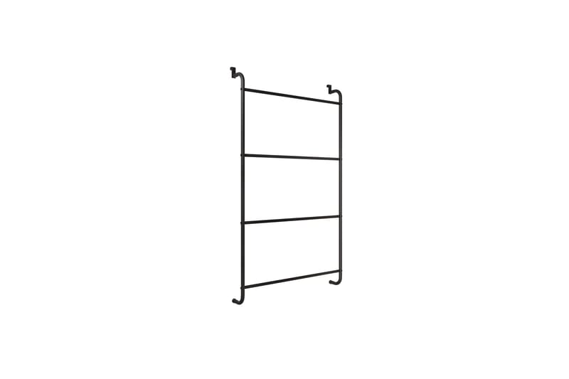 Minder Håndkletørker 44x12 cm - Svart - Hus & oppussing - Kjøkken & bad - Baderom - Baderomstilbehør