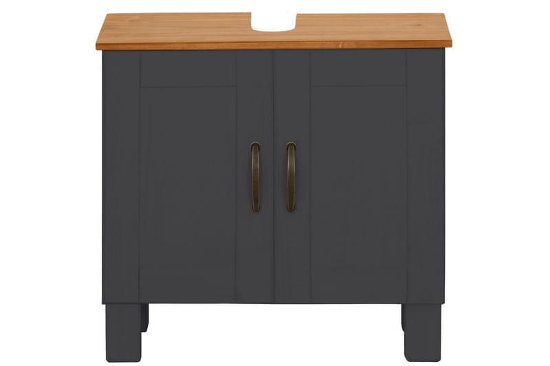 Alby Frittstående Servant 60x55 cm - Grå - Hus & oppussing - Kjøkken & bad - Baderom - Servant og håndvask - Enkel vask