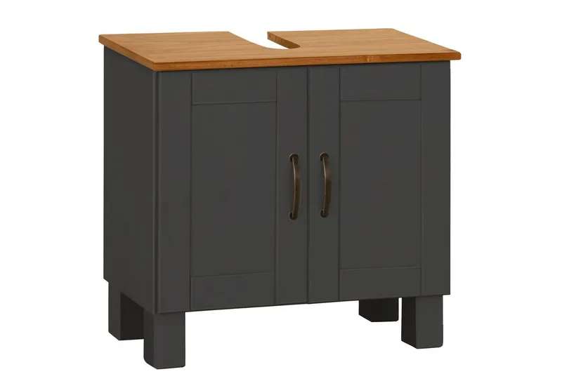 Alby Frittstående Servant 60x55 cm - Grå - Hus & oppussing - Kjøkken & bad - Baderom - Servant og håndvask - Enkel vask