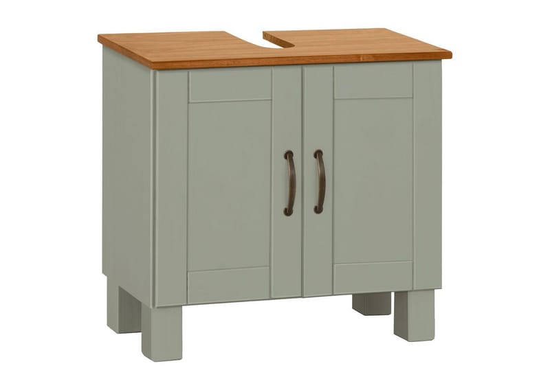 Alby Frittstående Servant 60x55 cm, Grønn