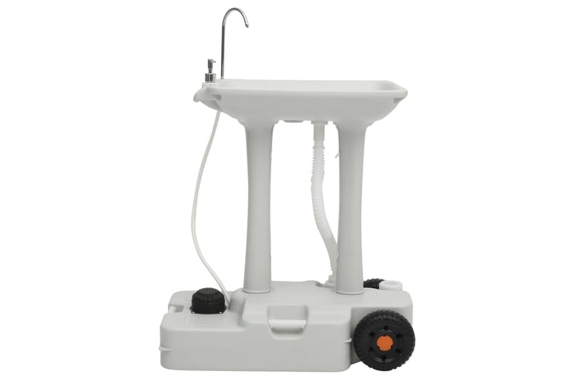 Håndvaskstativ for camping med dispenser 35 L - Grå - Hus & oppussing - Kjøkken & bad - Baderom - Servant og håndvask - Enkel vask