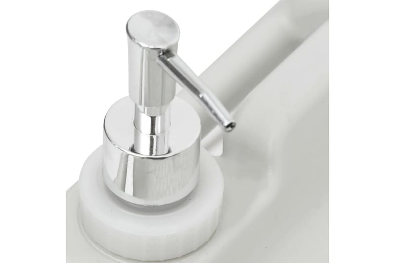 Håndvaskstativ for camping med dispenser 35 L - Grå - Enkel vask
