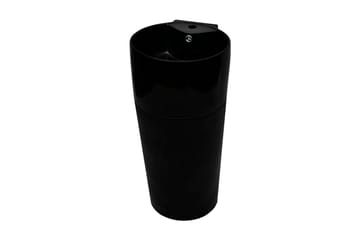 Keramisk, frittstående, rund baderom servant servantbatterih - Hus & oppussing - Kjøkken & bad - Baderom - Servant og håndvask - Enkel vask