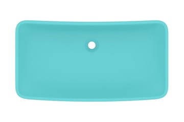 Luksuriøs servant rektangulær matt lysegrønn 71x38 cm - grønn - Hus & oppussing - Kjøkken & bad - Baderom - Servant og håndvask - Enkel vask
