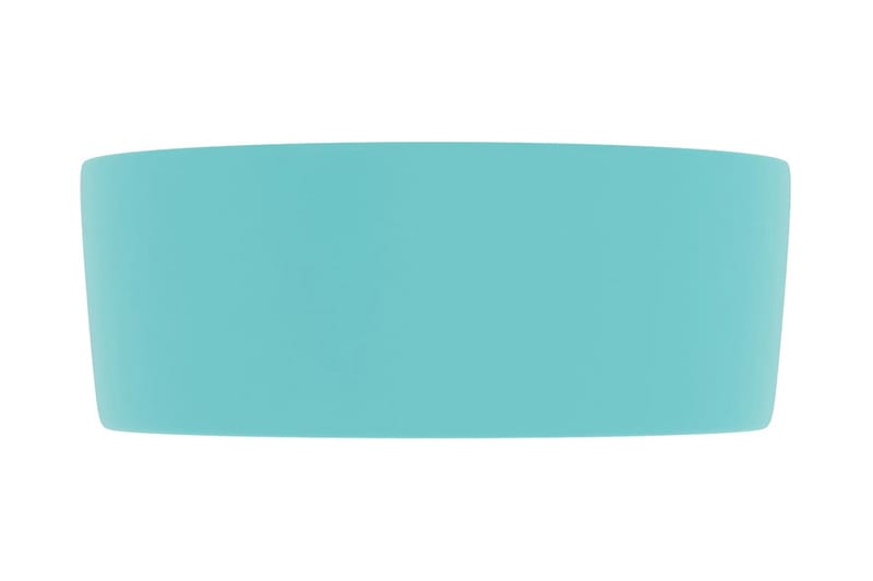 Luksuriøs servant rund matt lysegrønn 40x15 cm keramisk - Hus & oppussing - Kjøkken & bad - Baderom - Servant og håndvask - Enkel vask