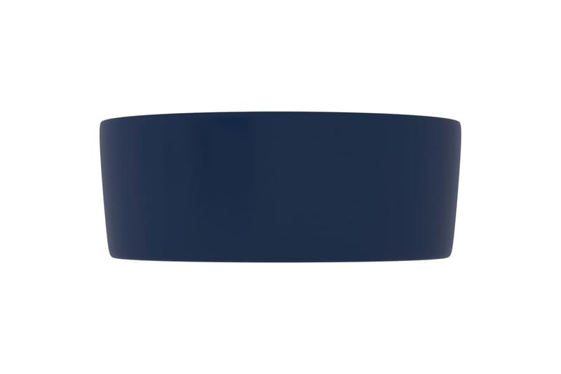 Luksuriøs servant rund matt mørkeblå 40x15 cm keramisk - Hus & oppussing - Kjøkken & bad - Baderom - Servant og håndvask - Enkel vask
