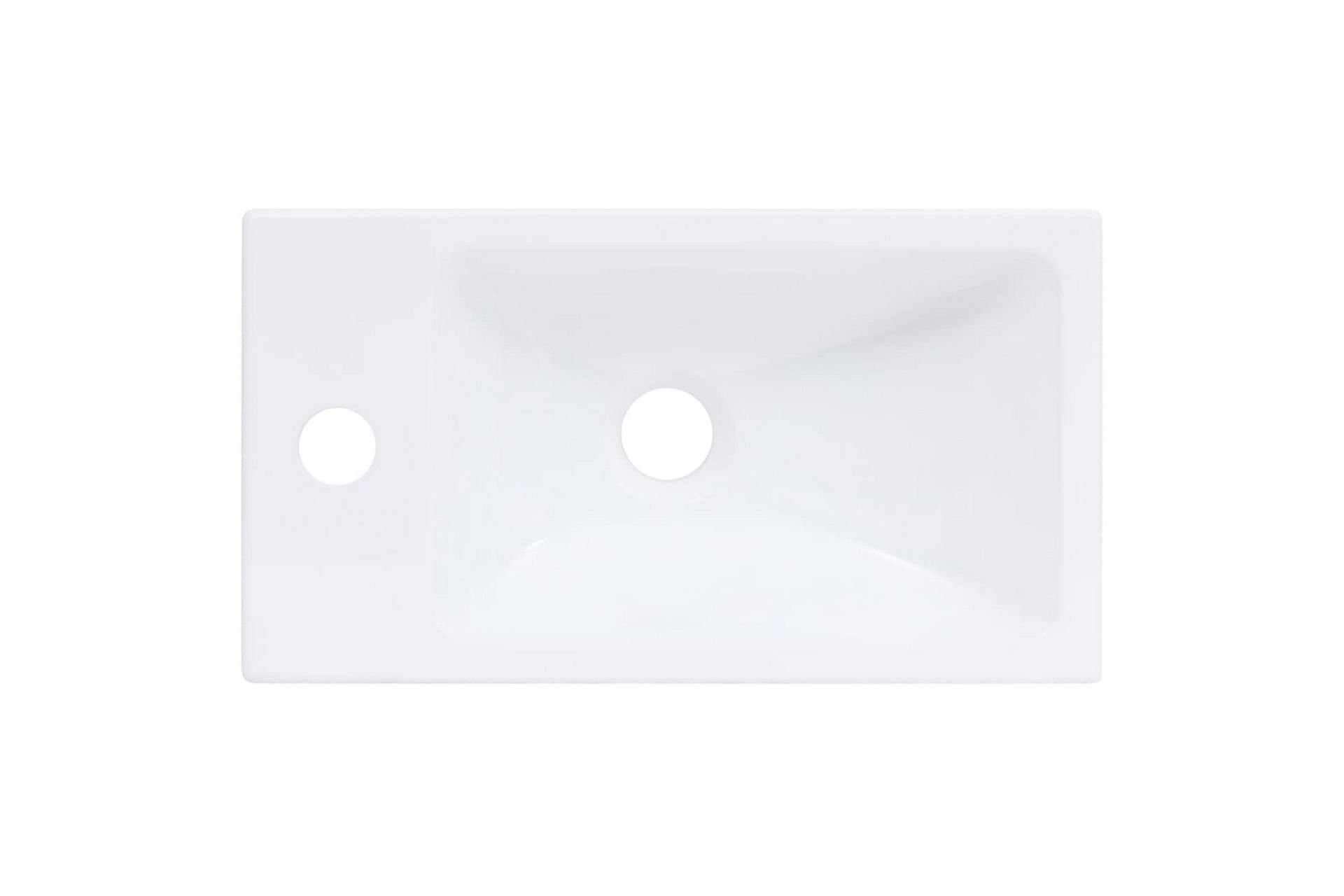 Servant 400x220x90 mm SMC hvit - Hus & oppussing - Kjøkken & bad - Baderom - Servant og håndvask - Enkel vask