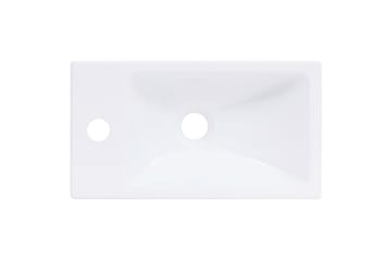 Servant 400x220x90 mm SMC hvit - Hus & oppussing - Kjøkken & bad - Baderom - Servant og håndvask - Enkel vask