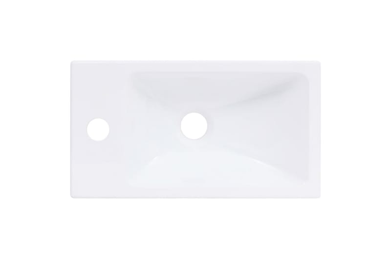 Servant 400x220x90 mm SMC hvit - Hus & oppussing - Kjøkken & bad - Baderom - Servant og håndvask - Enkel vask