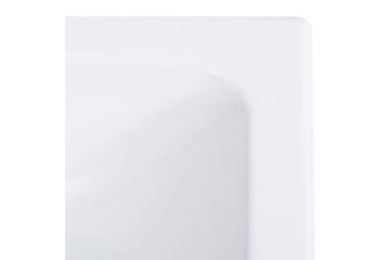 Servant 400x220x90 mm SMC hvit - Hus & oppussing - Kjøkken & bad - Baderom - Servant og håndvask - Enkel vask