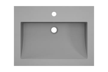 Servant granitt 600x450x120 mm grå - Hus & oppussing - Kjøkken & bad - Baderom - Servant og håndvask - Enkel vask