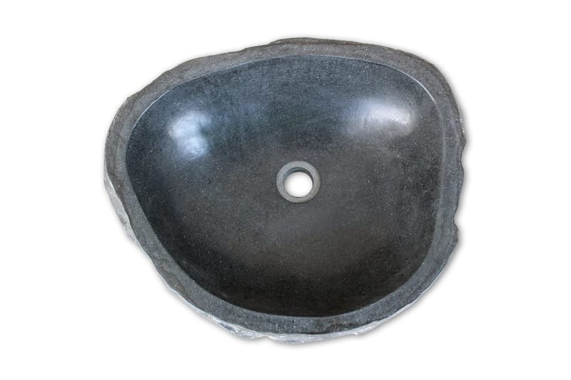 Servant oval elvestein 46-52 cm - Enkel vask