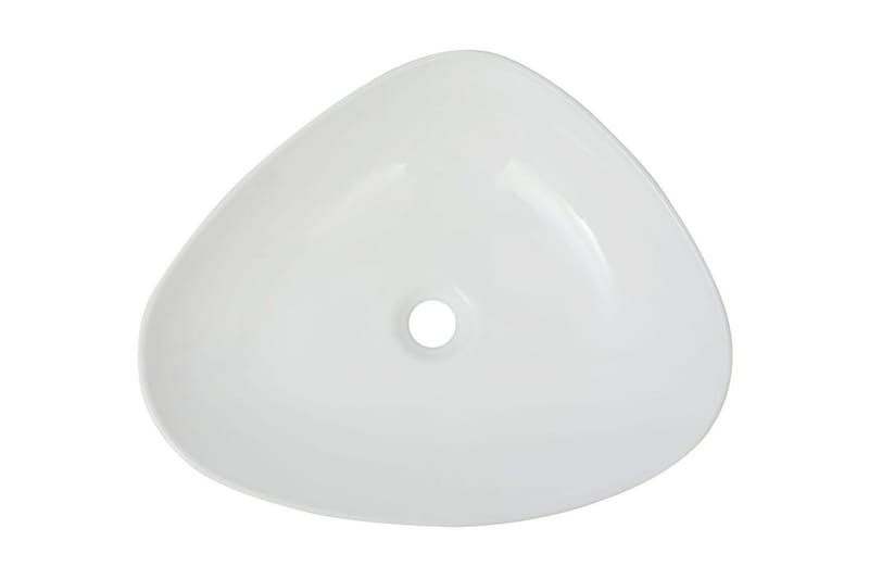 Triangulr servant hvit 50,5x41x12 cm - Hus & oppussing - Kjøkken & bad - Baderom - Servant og håndvask - Enkel vask