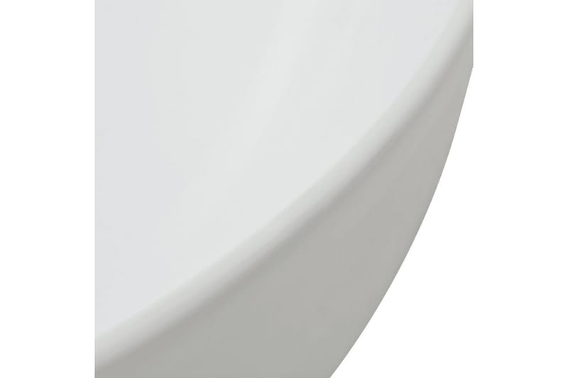 Triangulr servant hvit 50,5x41x12 cm - Enkel vask