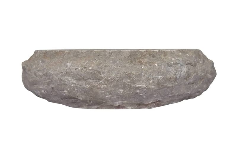 Vask Ø40x12 cm marmor grå - Grå - Hus & oppussing - Kjøkken & bad - Baderom - Servant og håndvask - Enkel vask