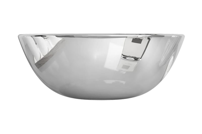 Vask 28x10 cm keramikk sølv - Hus & oppussing - Kjøkken & bad - Baderom - Servant og håndvask - Enkel vask