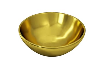 Vask 32,5x14 cm keramikk gull - Hus & oppussing - Kjøkken & bad - Baderom - Servant og håndvask - Enkel vask