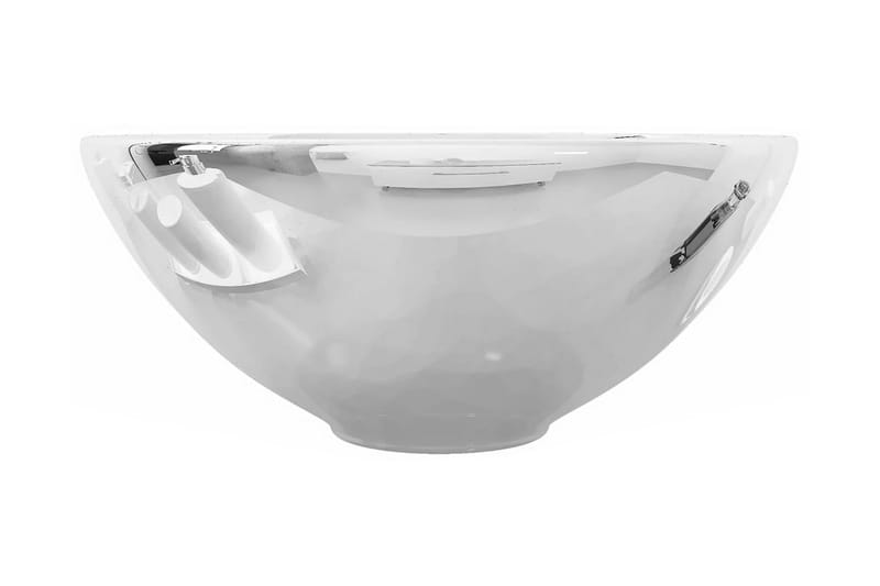 Vask 32,5x14 cm keramikk sølv - Hus & oppussing - Kjøkken & bad - Baderom - Servant og håndvask - Enkel vask