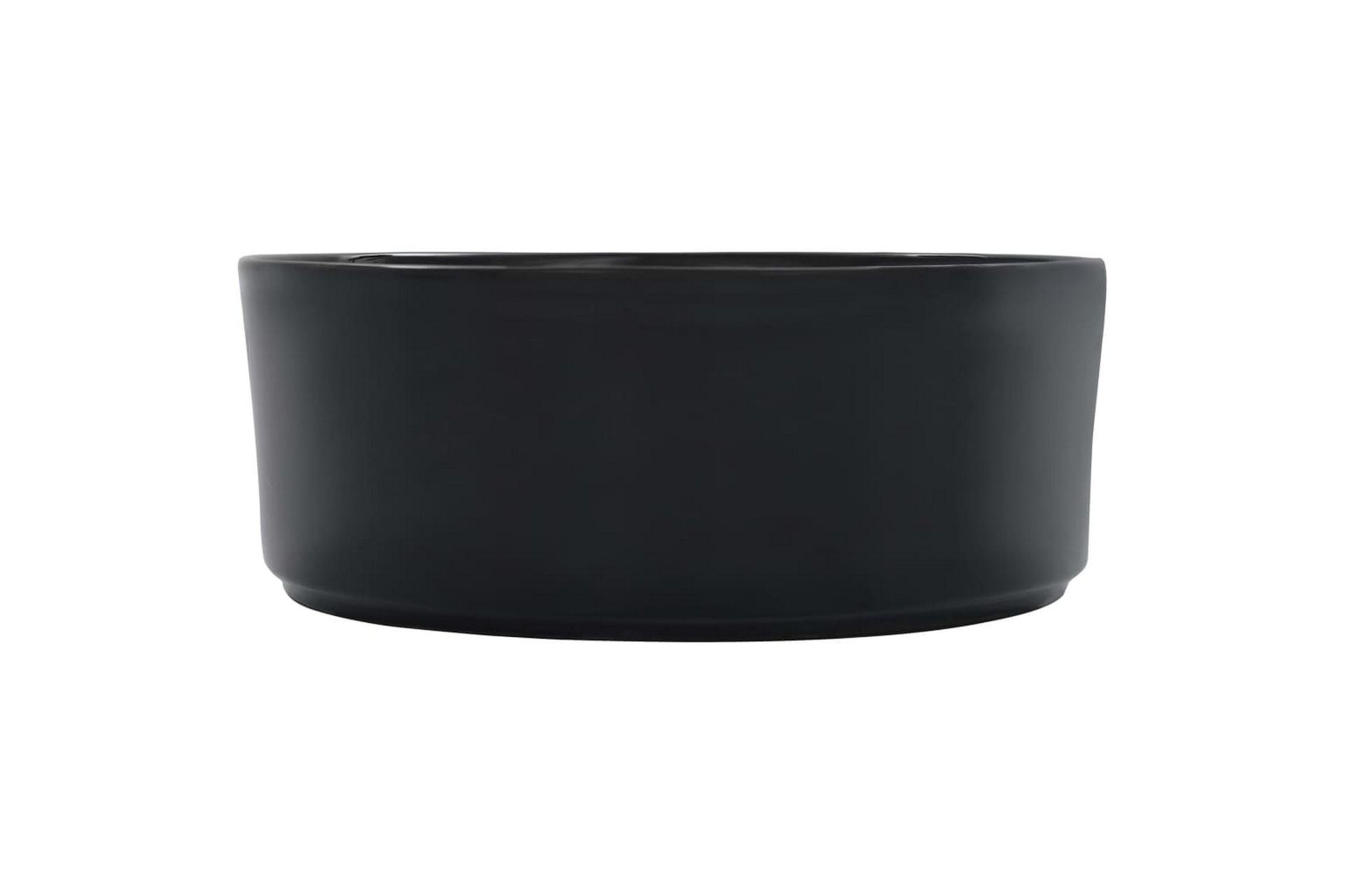 Vask 36x14 cm keramikk svart - Hus & oppussing - Kjøkken & bad - Baderom - Servant og håndvask - Enkel vask