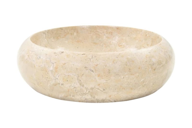 Vask 40x12 cm marmor krem - Hus & oppussing - Kjøkken & bad - Baderom - Servant og håndvask - Enkel vask