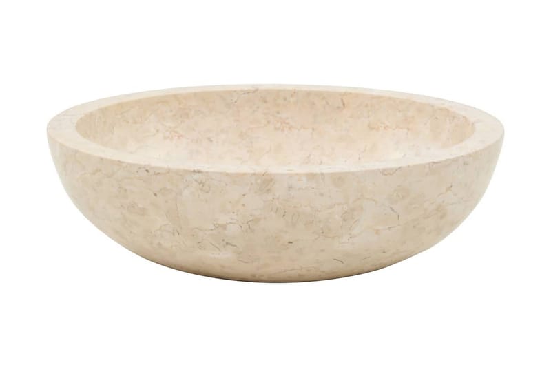 Vask 40x12 cm marmor krem - Hus & oppussing - Kjøkken & bad - Baderom - Servant og håndvask - Enkel vask