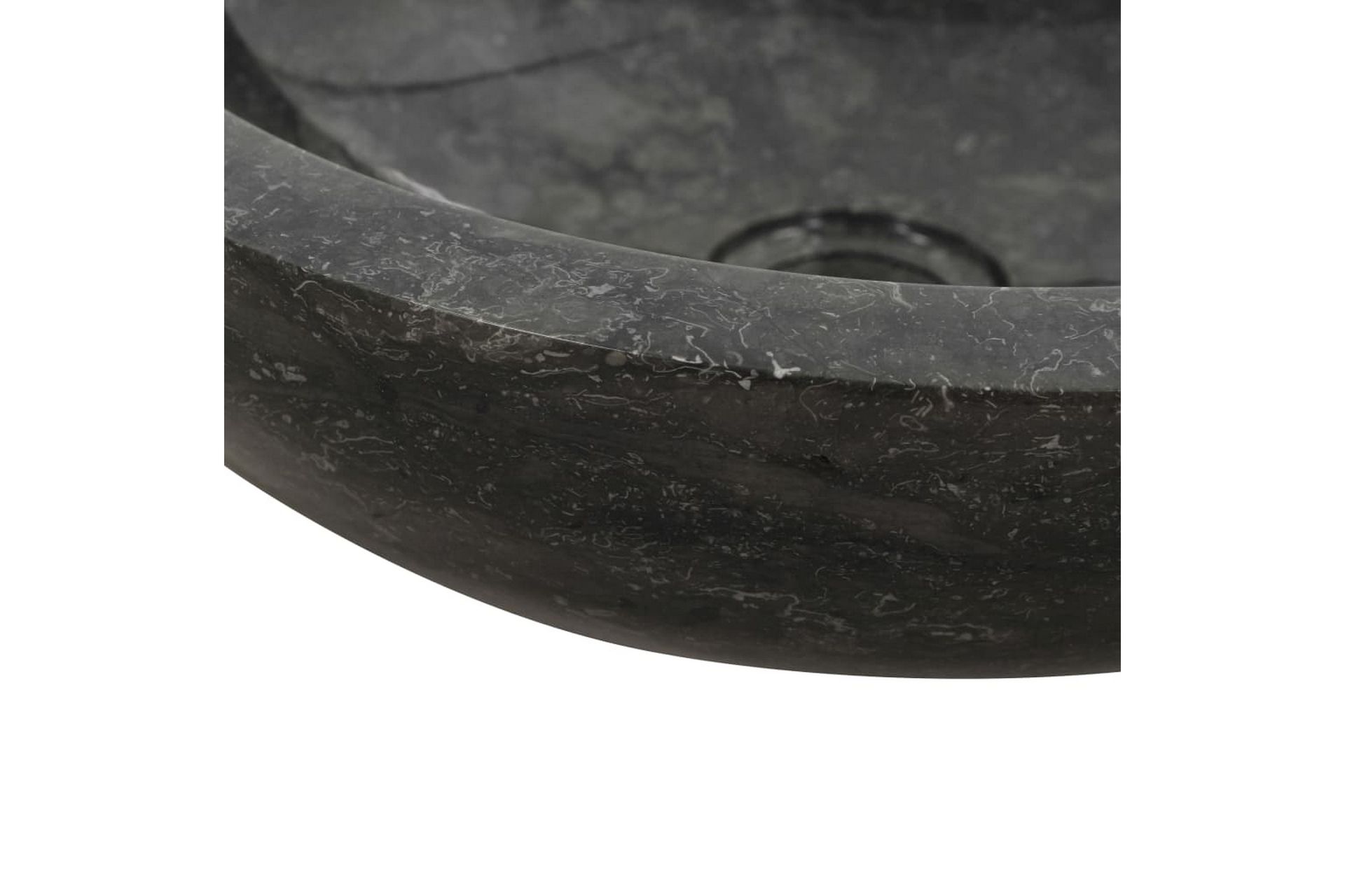 Vask 40x12 cm marmor svart - Hus & oppussing - Kjøkken & bad - Baderom - Servant og håndvask - Enkel vask