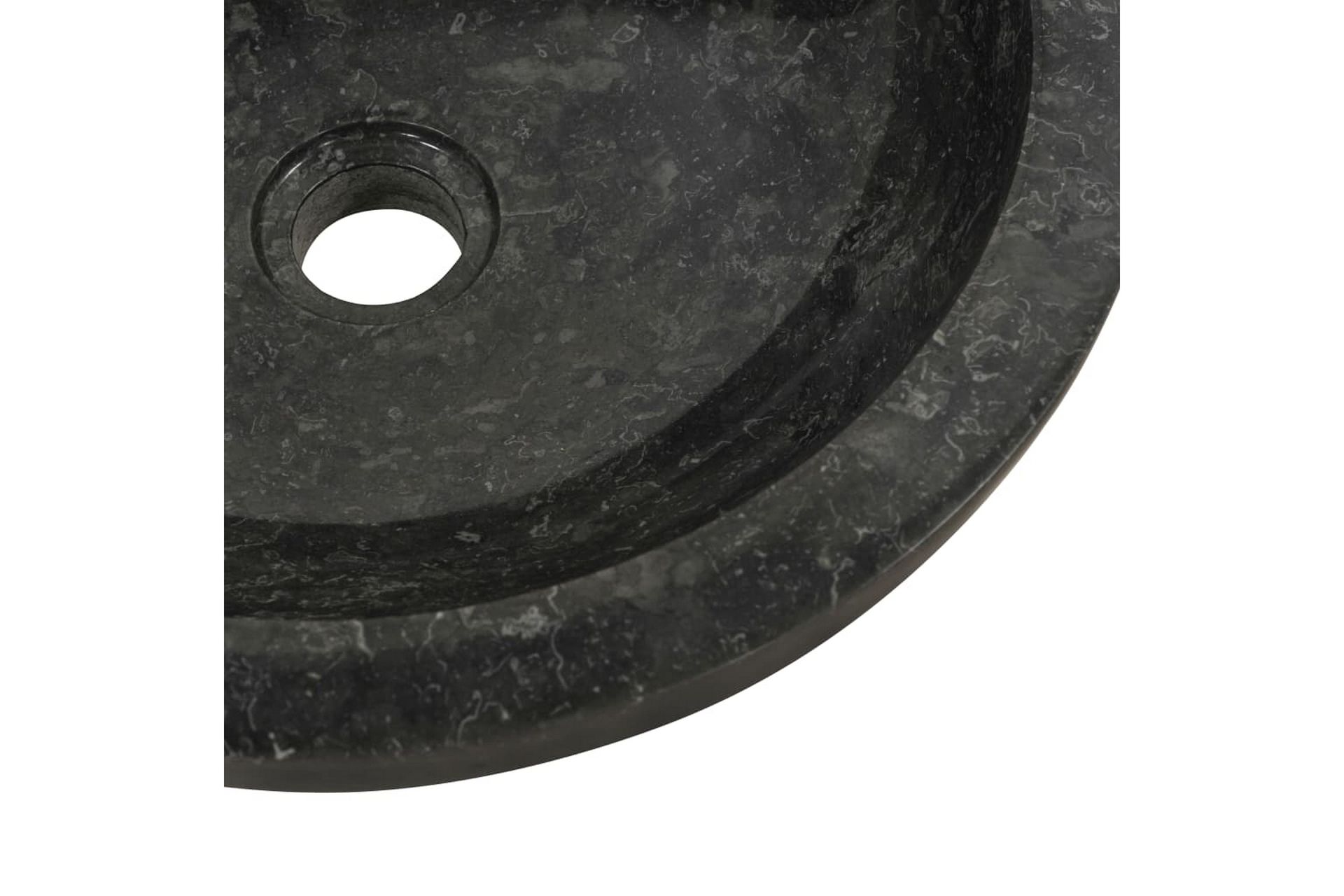 Vask 40x12 cm marmor svart - Hus & oppussing - Kjøkken & bad - Baderom - Servant og håndvask - Enkel vask