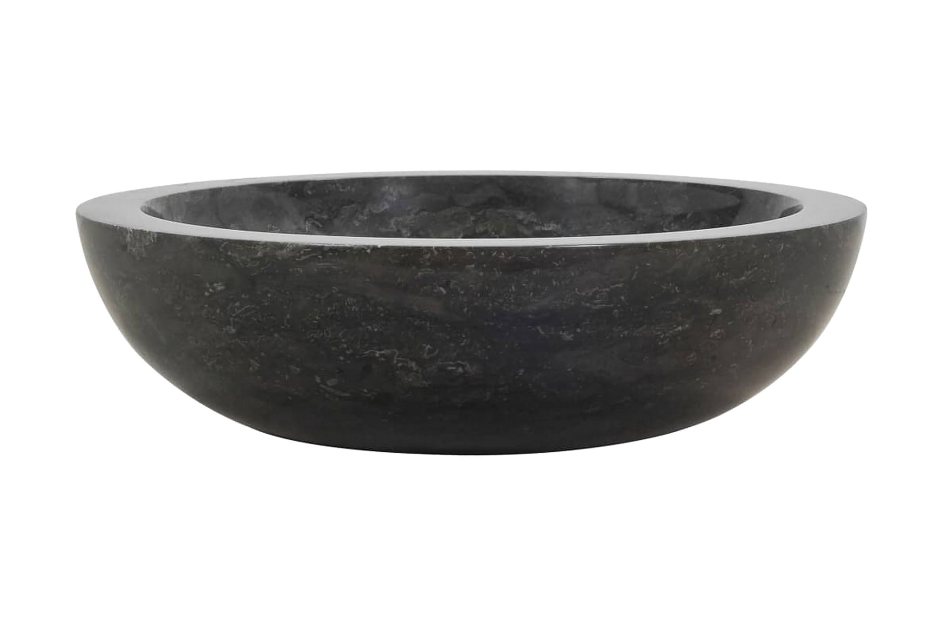 Vask 40x12 cm marmor svart - Hus & oppussing - Kjøkken & bad - Baderom - Servant og håndvask - Enkel vask