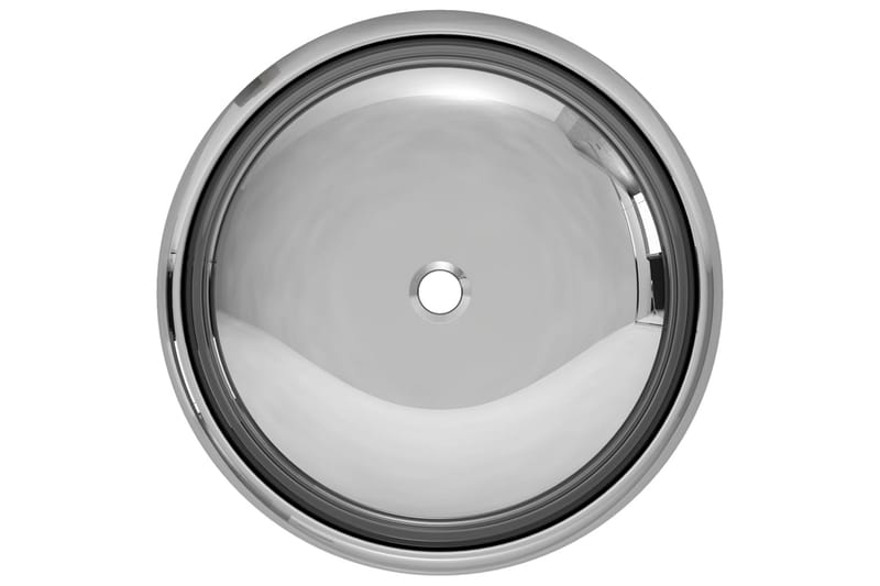 Vask 40x15 cm keramikk sølv - Hus & oppussing - Kjøkken & bad - Baderom - Servant og håndvask - Enkel vask