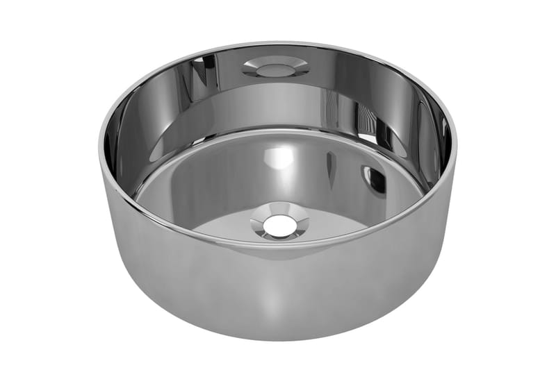 Vask 40x15 cm keramikk sølv - Hus & oppussing - Kjøkken & bad - Baderom - Servant og håndvask - Enkel vask