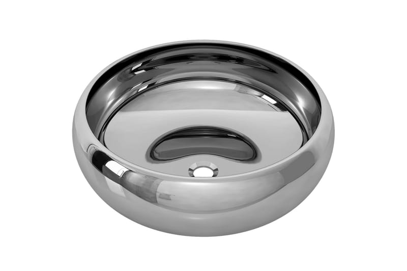 Vask 40x15 cm keramikk sølv - Hus & oppussing - Kjøkken & bad - Baderom - Servant og håndvask - Enkel vask