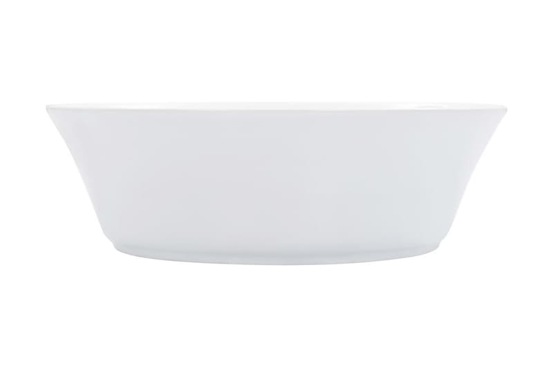 Vask 41x12,5 cm keramikk hvit - Enkel vask