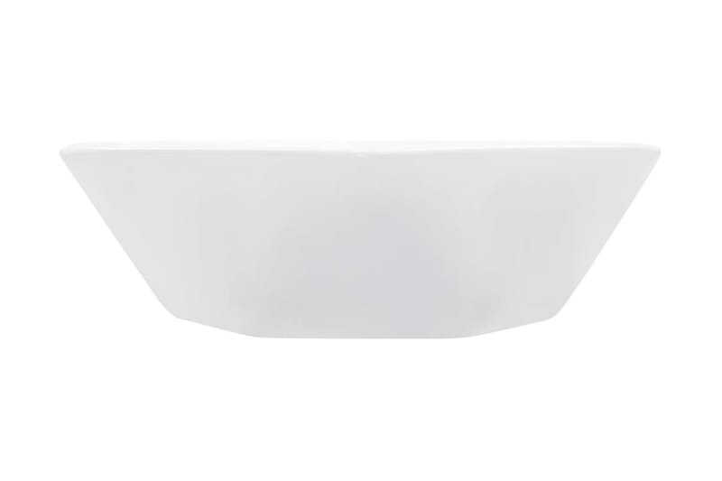 Vask 41x36,5x12 cm keramikk hvit - Hus & oppussing - Kjøkken & bad - Baderom - Servant og håndvask - Enkel vask