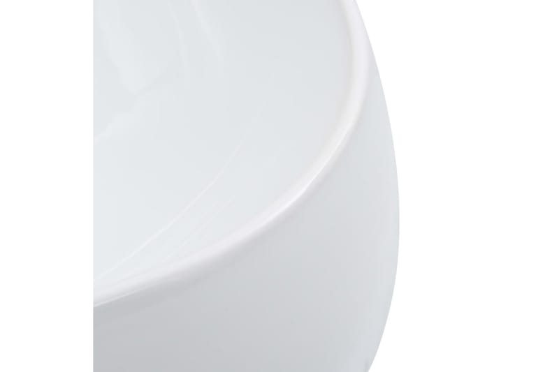 Vask 44,5x39,5x14,5 cm keramikk hvit - Hus & oppussing - Kjøkken & bad - Baderom - Servant og håndvask - Enkel vask