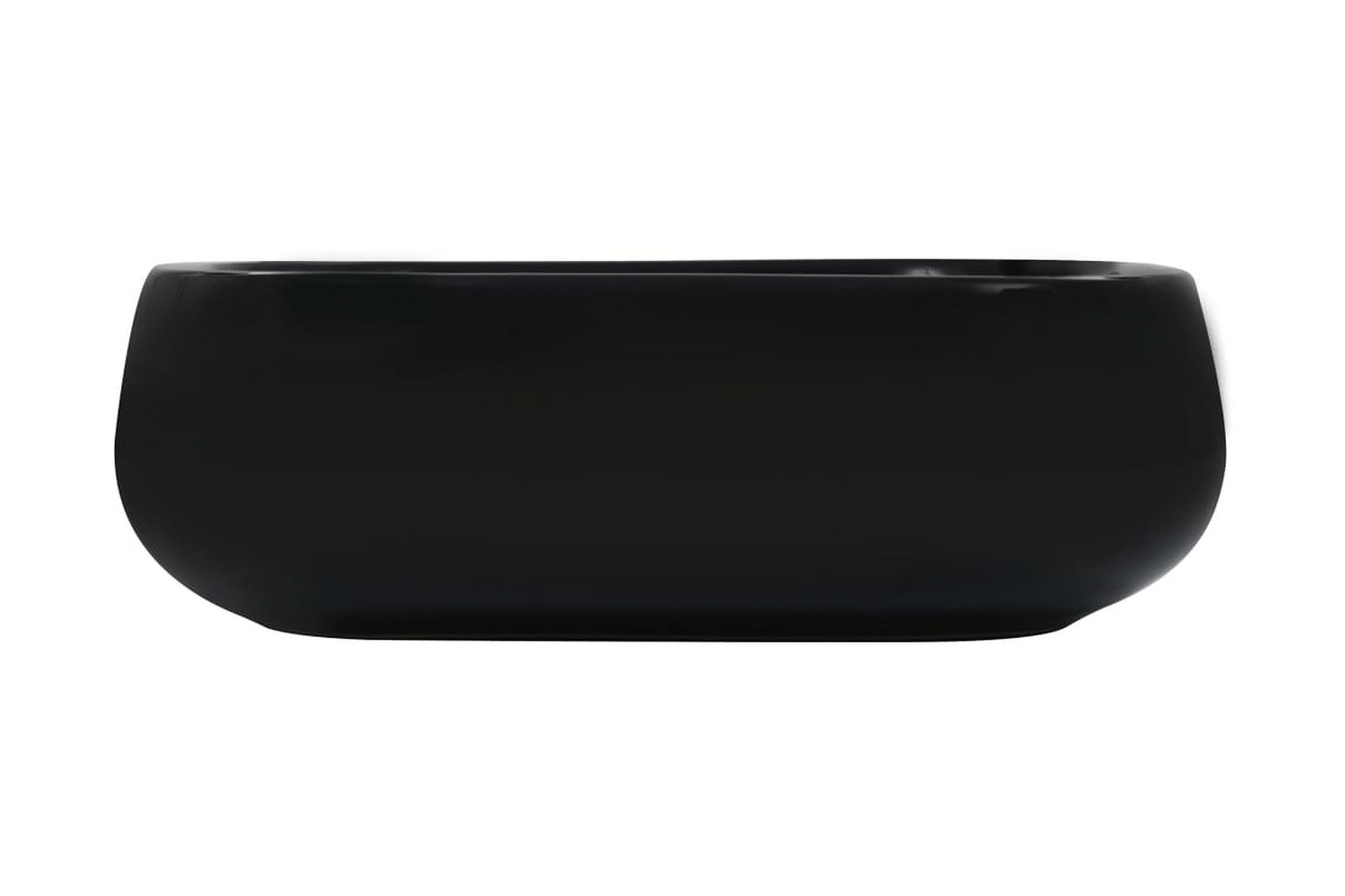 Vask 44,5x39,5x14,5 cm keramikk svart - Hus & oppussing - Kjøkken & bad - Baderom - Servant og håndvask - Enkel vask